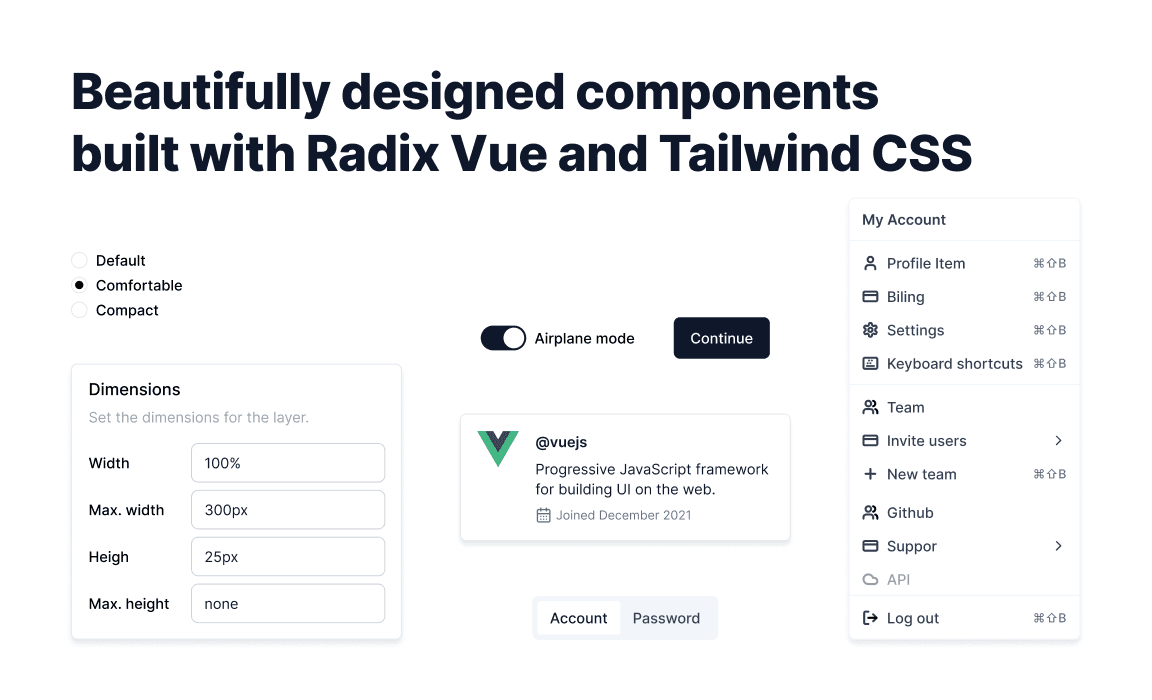shadcn-vue