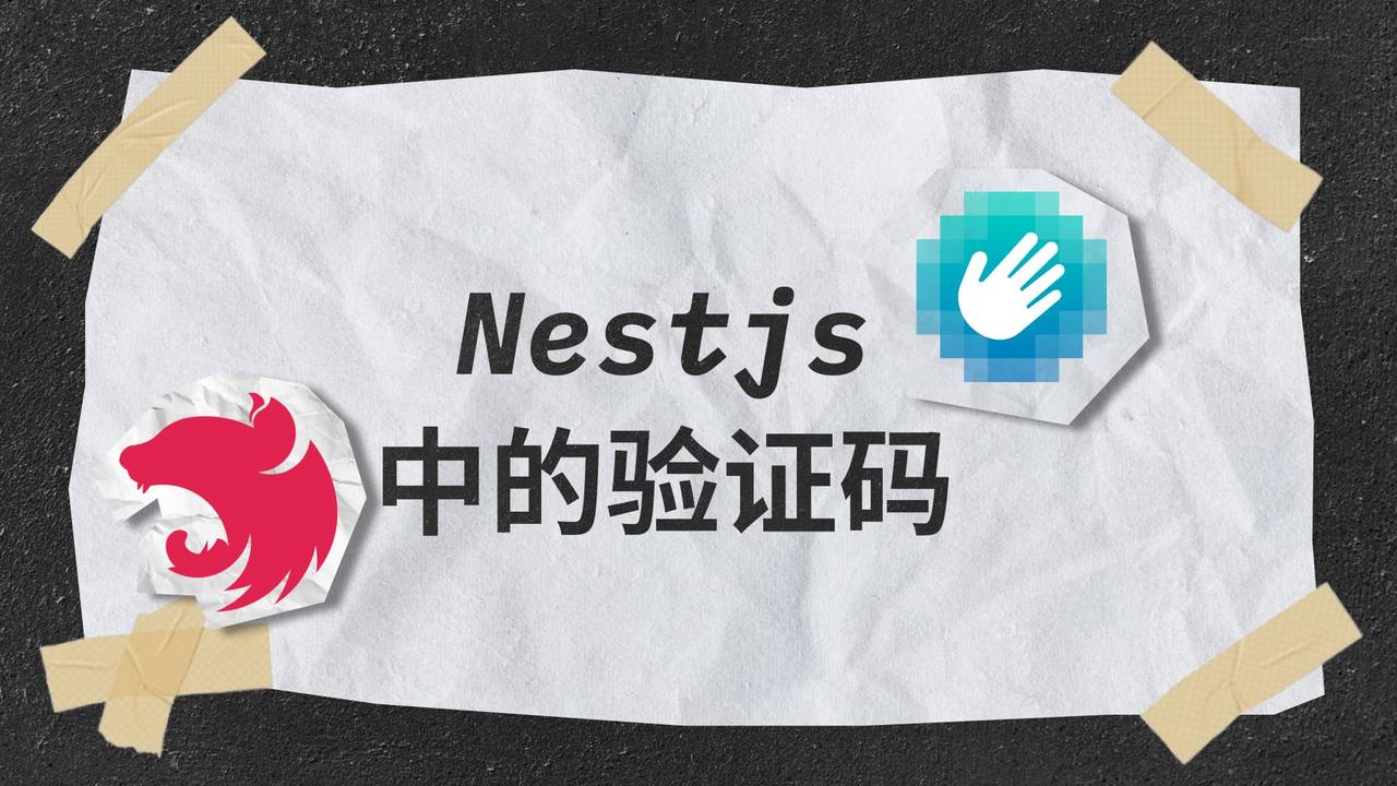 在 Nestjs 中使用验证码